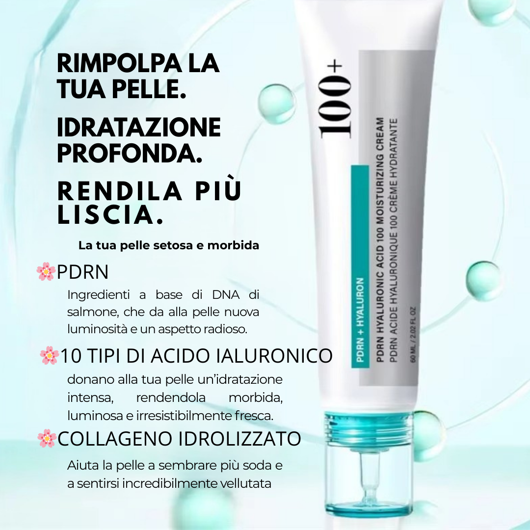 HydraPureSilk™ | Crema viso con Acido Ialuronico che nutre e trasforma