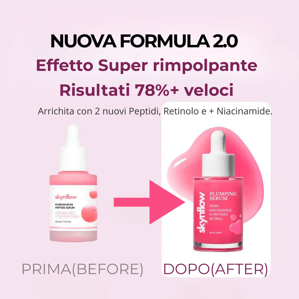 Siero Rassodante - PDRN Peptidi Niacinamide e Retinolo